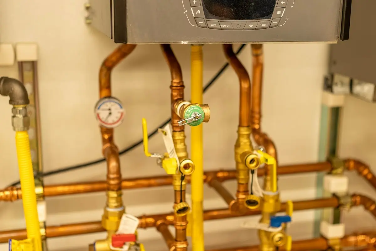 Licensed technician providing Slab Leak Repair for a homeowner in Wilkshire Hills