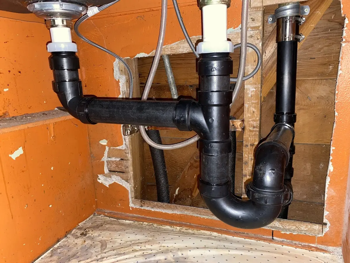 Professional Plumbing Inspection equipment and tools on the job in Wilkshire Hills